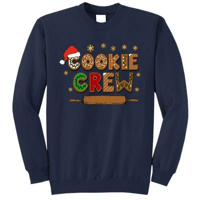 Merry Christmas Cookie Baking Crew Ginger Team Baker Gifts Tall Sweatshirt