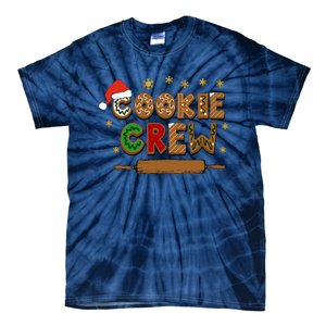 Merry Christmas Cookie Baking Crew Ginger Team Baker Gifts Tie-Dye T-Shirt