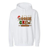 Merry Christmas Cookie Baking Crew Ginger Team Baker Gifts Garment-Dyed Fleece Hoodie