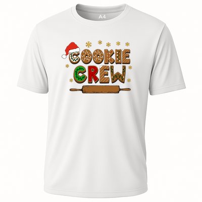 Merry Christmas Cookie Baking Crew Ginger Team Baker Gifts Cooling Performance Crew T-Shirt