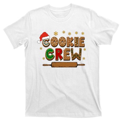 Merry Christmas Cookie Baking Crew Ginger Team Baker Gifts T-Shirt