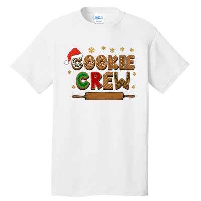 Merry Christmas Cookie Baking Crew Ginger Team Baker Gifts Tall T-Shirt