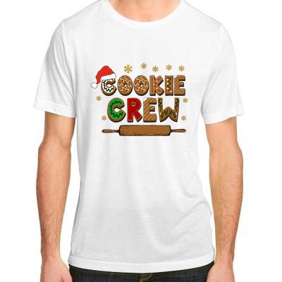 Merry Christmas Cookie Baking Crew Ginger Team Baker Gifts Adult ChromaSoft Performance T-Shirt