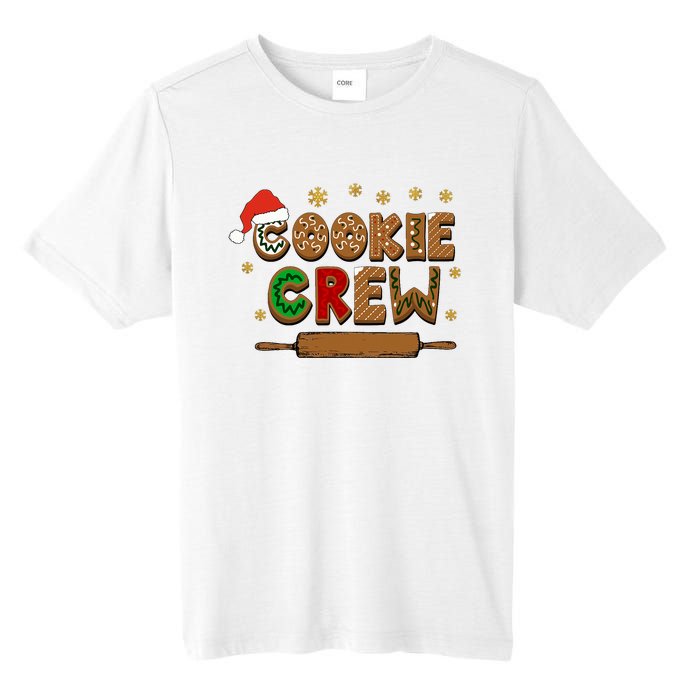 Merry Christmas Cookie Baking Crew Ginger Team Baker Gifts Tall Fusion ChromaSoft Performance T-Shirt