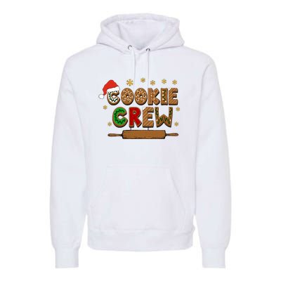 Merry Christmas Cookie Baking Crew Ginger Team Baker Gifts Premium Hoodie