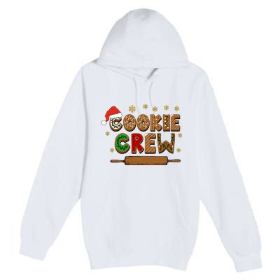 Merry Christmas Cookie Baking Crew Ginger Team Baker Gifts Premium Pullover Hoodie