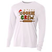 Merry Christmas Cookie Baking Crew Ginger Team Baker Gifts Cooling Performance Long Sleeve Crew