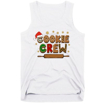 Merry Christmas Cookie Baking Crew Ginger Team Baker Gifts Tank Top