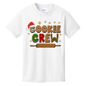 Merry Christmas Cookie Baking Crew Ginger Team Baker Gifts Kids T-Shirt