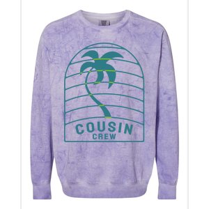 Matching Cousin Crew Family Vacation Road Trip Cousins Gift Colorblast Crewneck Sweatshirt