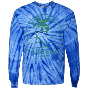 Matching Cousin Crew Family Vacation Road Trip Cousins Gift Tie-Dye Long Sleeve Shirt