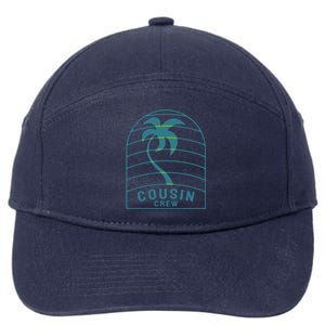 Matching Cousin Crew Family Vacation Road Trip Cousins Gift 7-Panel Snapback Hat