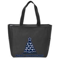 Merry Cowboysmas Christmas For Cowboys Lovers Zip Tote Bag