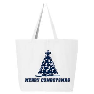 Merry Cowboysmas Christmas For Cowboys Lovers 25L Jumbo Tote