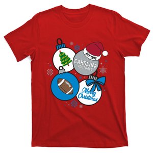 Merry Christmas Carolina Football Est 1993 T-Shirt