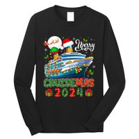 Merry Christmas Cruise 2024 Santa Elf Cruise Ship Lover Long Sleeve Shirt