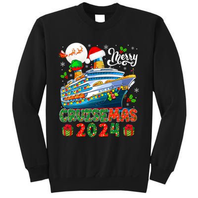 Merry Christmas Cruise 2024 Santa Elf Cruise Ship Lover Sweatshirt