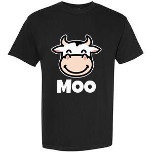 MOO Cows Cow Lover Garment-Dyed Heavyweight T-Shirt