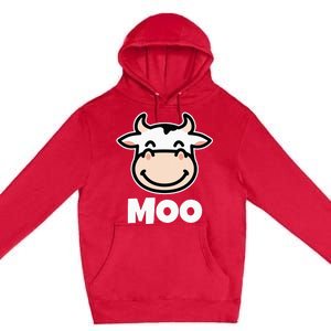 MOO Cows Cow Lover Premium Pullover Hoodie