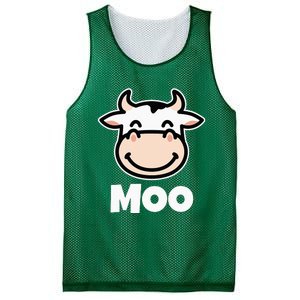 MOO Cows Cow Lover Mesh Reversible Basketball Jersey Tank