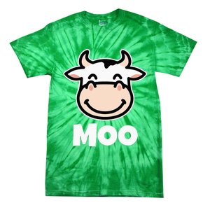 MOO Cows Cow Lover Tie-Dye T-Shirt