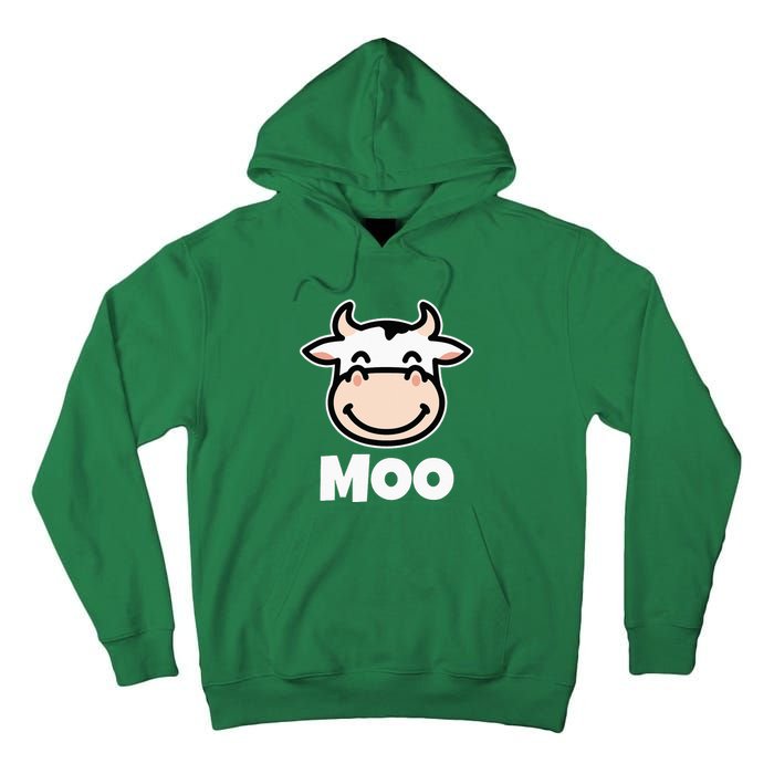 MOO Cows Cow Lover Tall Hoodie