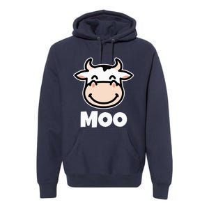 MOO Cows Cow Lover Premium Hoodie