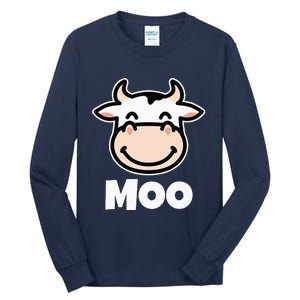 MOO Cows Cow Lover Tall Long Sleeve T-Shirt