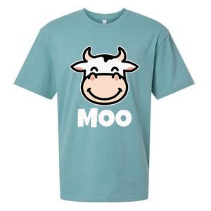 MOO Cows Cow Lover Sueded Cloud Jersey T-Shirt