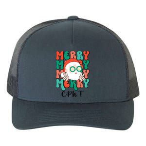 Merry Cpht Christmas Certified Pharmacy Technician Xmas Gift Yupoong Adult 5-Panel Trucker Hat