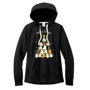 Merry Catmas Cute Cat Lover Christmas Women's Fleece Hoodie