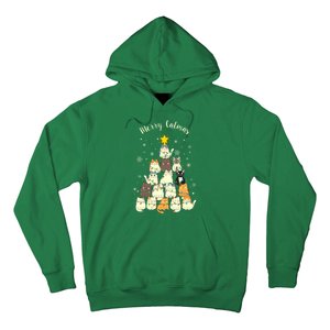 Merry Catmas Cute Cat Lover Christmas Hoodie