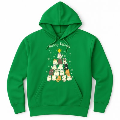 Merry Catmas Cute Cat Lover Christmas Hoodie
