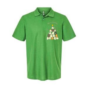 Merry Catmas Cute Cat Lover Christmas Softstyle Adult Sport Polo