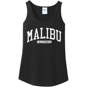 Malibu California CA College Ladies Essential Tank