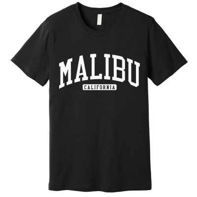 Malibu California CA College Premium T-Shirt