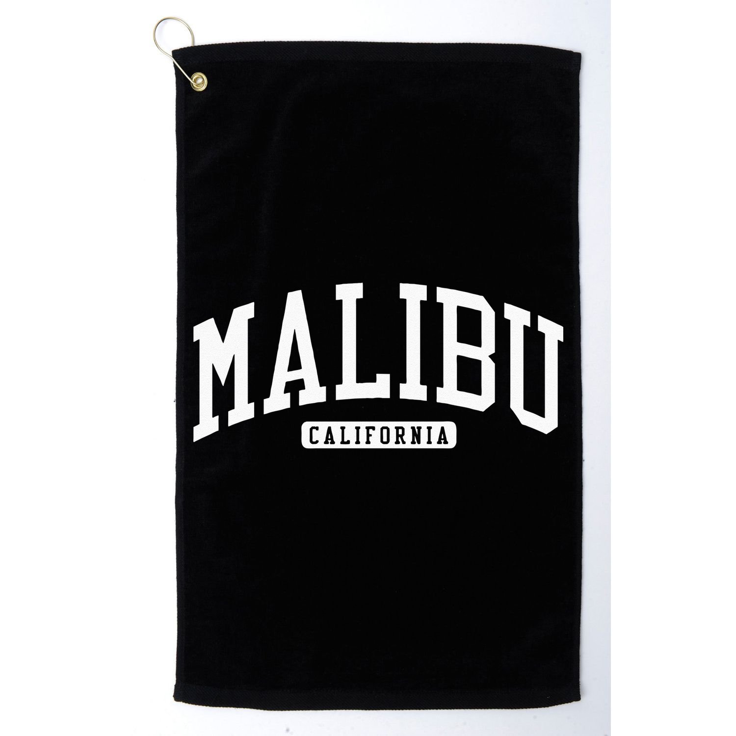 Malibu California CA College Golf Towel