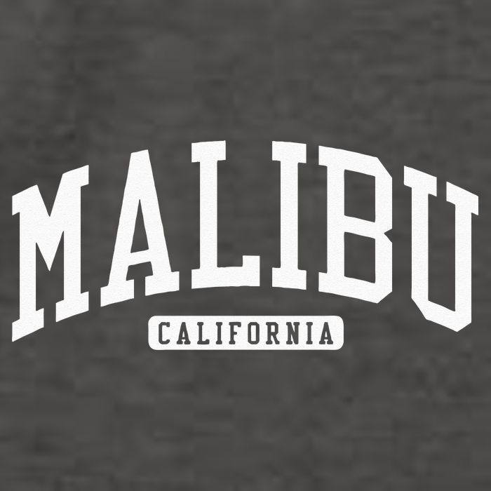 Malibu California CA College Vector Backpack
