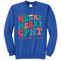 Merry Cpht Christmas Certified Pharmacy Technician Xmas Gift Sweatshirt