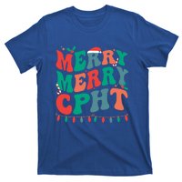 Merry Cpht Christmas Certified Pharmacy Technician Xmas Gift T-Shirt