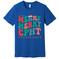 Merry Cpht Christmas Certified Pharmacy Technician Xmas Gift Premium T-Shirt