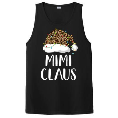 Mimi Claus Christmas Hat Santa Leopard Merry Christmas Great Gift PosiCharge Competitor Tank