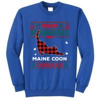 Maine Coon Cat Lover Cute Cat Xmas Ugly Christmas Gift Sweatshirt