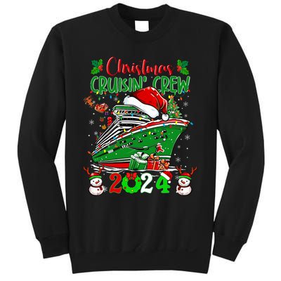 Merry Cruisemas Cruise 2024 Funny Christmas Cruisin Crew Sweatshirt