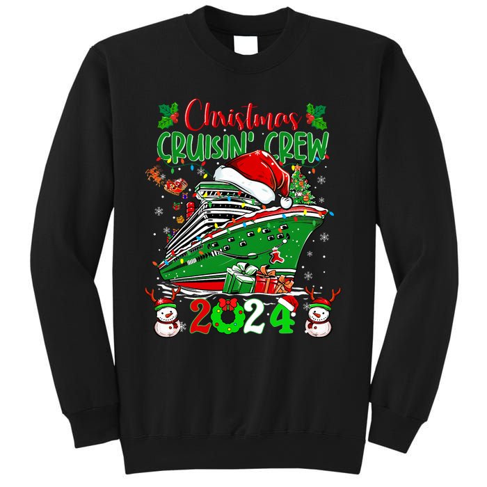 Merry Cruisemas Cruise 2024 Funny Christmas Cruisin Crew Sweatshirt