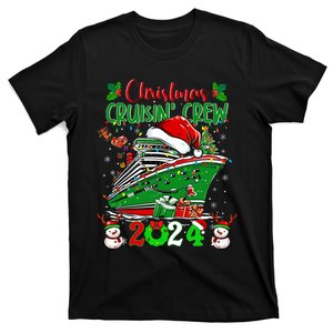 Merry Cruisemas Cruise 2024 Funny Christmas Cruisin Crew T-Shirt