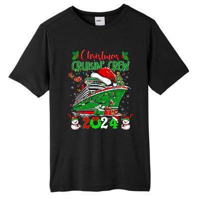 Merry Cruisemas Cruise 2024 Funny Christmas Cruisin Crew Tall Fusion ChromaSoft Performance T-Shirt