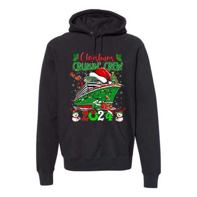 Merry Cruisemas Cruise 2024 Funny Christmas Cruisin Crew Premium Hoodie