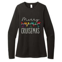 Merry Cruisemas Cruise Christmas Xmas Pajamas Holiday Funny Womens CVC Long Sleeve Shirt