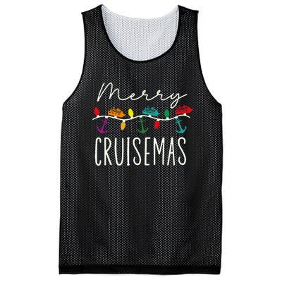 Merry Cruisemas Cruise Christmas Xmas Pajamas Holiday Funny Mesh Reversible Basketball Jersey Tank